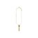 COLAR LONGO FRANJAS OURO HECTOR ALBERTAZZI LINEAR